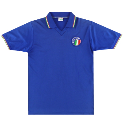 1986-90 Italy Diadora Player Issue Home Shirt #8 L