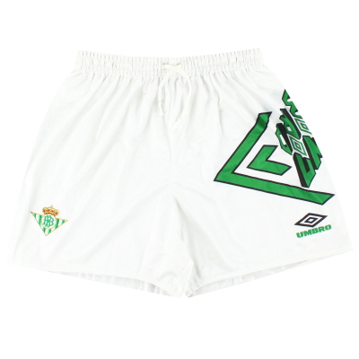 1994-95 Real Betis Umbro Home Shorts *As New* L