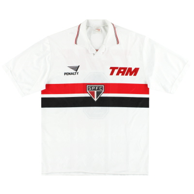 1995 Sao Paulo Penalty Home Shirt #8 XL