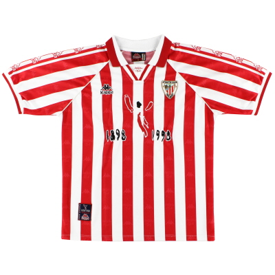 1997-98 Athletic Bilbao Kappa Centenary Home Shirt XL