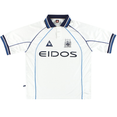 1999-01 Manchester City Le Coq Sportif Away Shirt *Mint* L