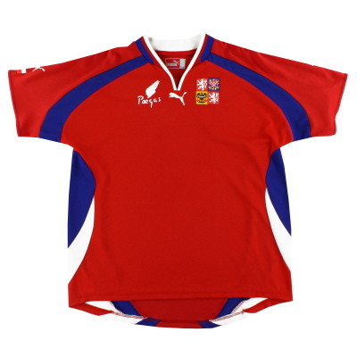 2000-02 Czech Republic Puma Home Shirt XL