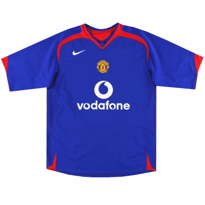2005-06 Manchester United Nike Away Shirt S