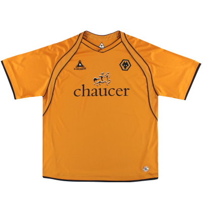 2006-08 Wolves Le Coq Sportif Home Shirt L
