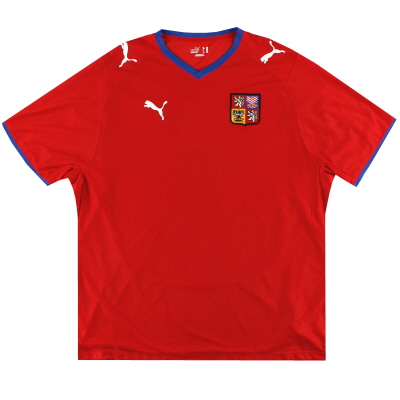 2008-09 Czech Republic Puma Home Shirt #8 XXL