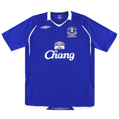 2008-09 Everton Umbro Home Shirt *As New* L
