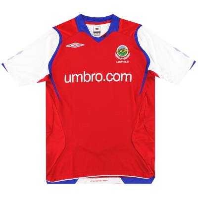 2008-09 Linfield Umbro Away Shirt S