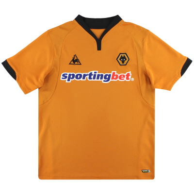 2009-10 Wolves Le Coq Sportif Home Shirt XL