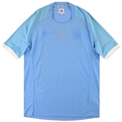 2010-11 Manchester City Umbro 'FA Cup Winners' Home Shirt L