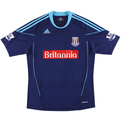 2010-12 Stoke City adidas 'Formotion' Away Shirt XL