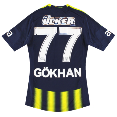 2013-14 Fenerbahce adidas Home Shirt Gokhan #77 S