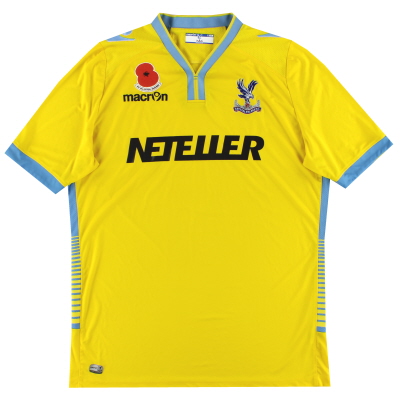 2014-15 Crystal Palace Macron Away Shirt XXL