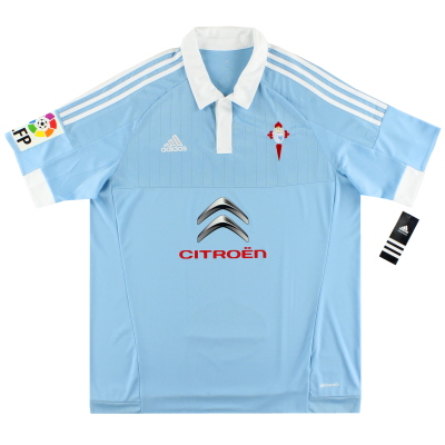 2015-16 Celta Vigo adidas Home Shirt *w/tags* XL