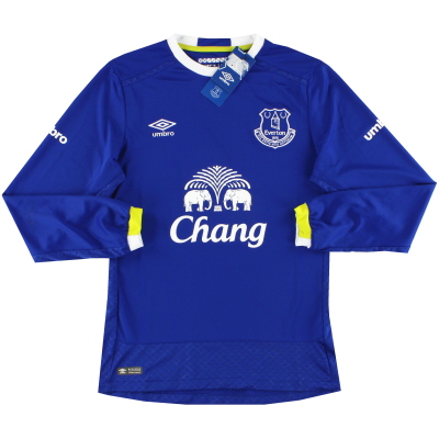 2016-17 Everton Umbro Home Shirt *w/tags* L/S S