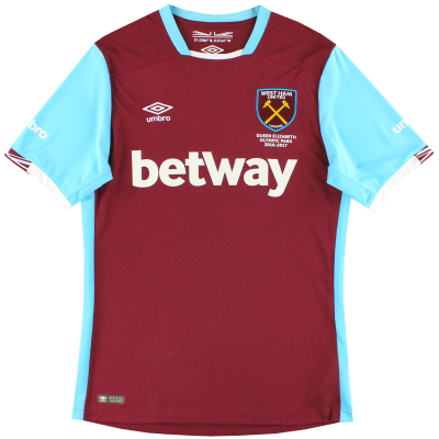2016-17 West Ham Umbro Home Shirt M