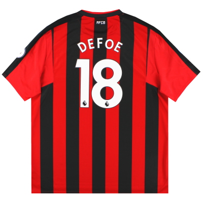 2017-18 Bournemouth Umbro Home Shirt Defoe #18 4XL
