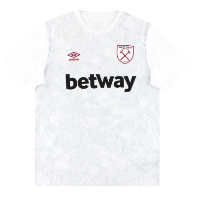 2019-20 West Ham Umbro Warm Up Shirt *As New* L