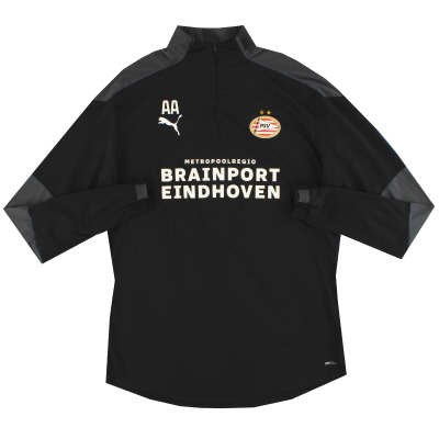 2020-21 PSV Eindhoven Puma 1/4 Zip Player Issue Training Top 'AA' XL