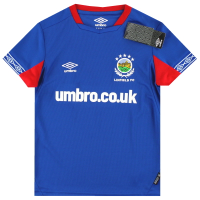 2021-22 Linfield Umbro Home Shirt *w/tags* S.Boys