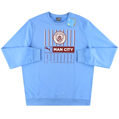 2022-23 Manchester City Puma FtblCore Crew Sweatshirt *w/tags*