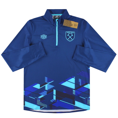 2023-24 West Ham Umbro 1/4 Zip Warm Up Top *w/tags* 