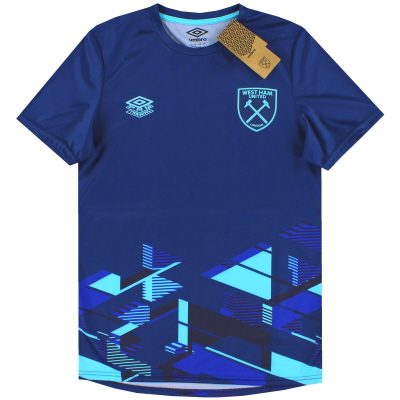 2023-24 West Ham Umbro Warm Up Shirt *BNIB 